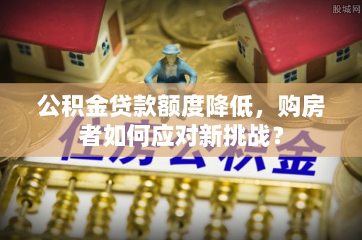 洛隆公积金贷款额度降低，购房者如何应对新挑战？