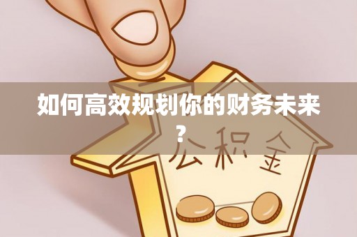秀水如何高效规划你的财务未来？