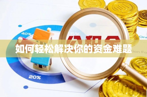 稻城如何轻松解决你的资金难题