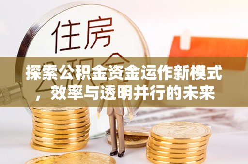 烟台探索公积金资金运作新模式，效率与透明并行的未来