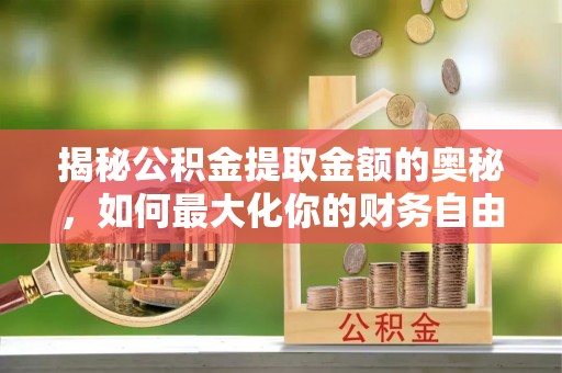 烟台揭秘公积金提取金额的奥秘，如何最大化你的财务自由