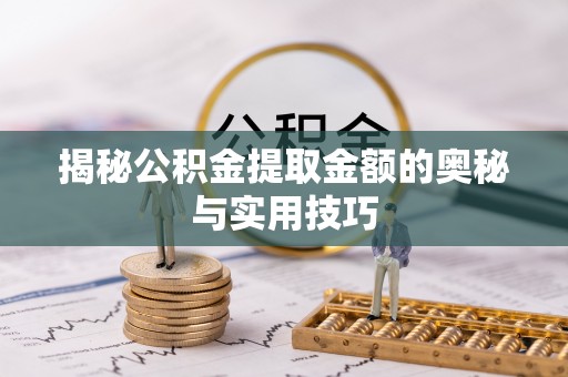 东阿揭秘公积金提取金额的奥秘与实用技巧