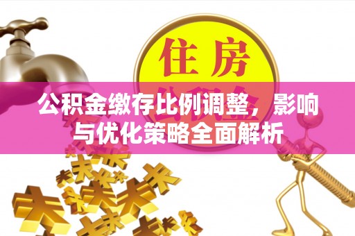 溪州公积金缴存比例调整，影响与优化策略全面解析