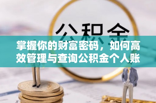 凉城掌握你的财富密码，如何高效管理与查询公积金个人账户信息