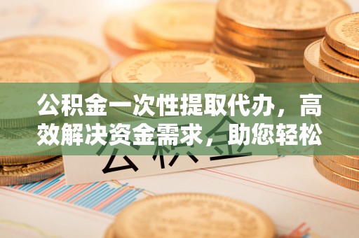 南港公积金一次性提取代办，高效解决资金需求，助您轻松应对生活难题