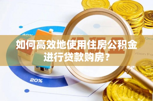 凌云如何高效地使用住房公积金进行贷款购房？