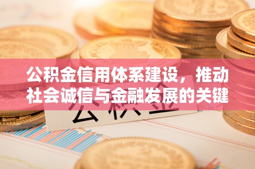 宜川公积金信用体系建设，推动社会诚信与金融发展的关键桥梁