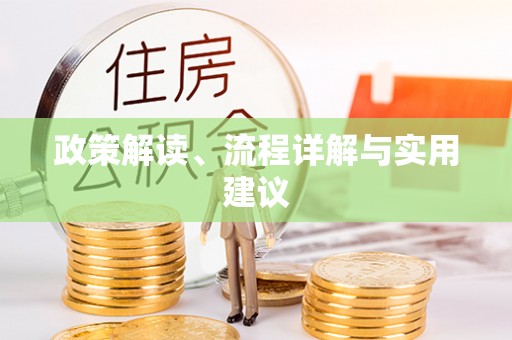 苍南政策解读、流程详解与实用建议