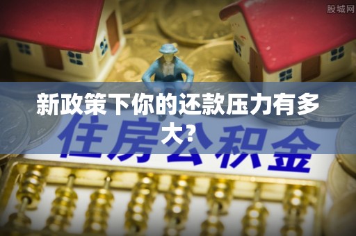 竹崎新政策下你的还款压力有多大？