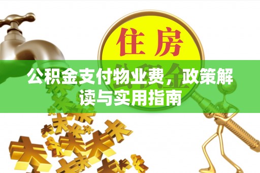 平阳公积金支付物业费，政策解读与实用指南