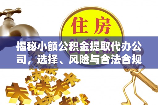 邓州揭秘小额公积金提取代办公司，选择、风险与合法合规之道