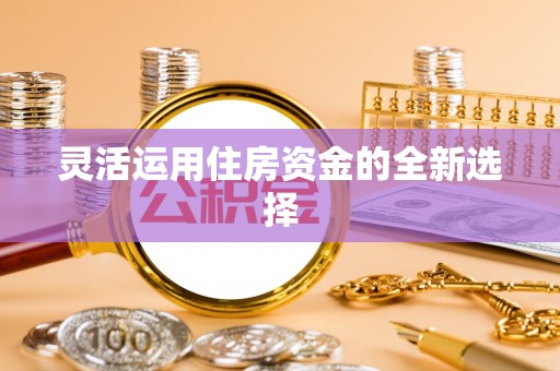 无为灵活运用住房资金的全新选择