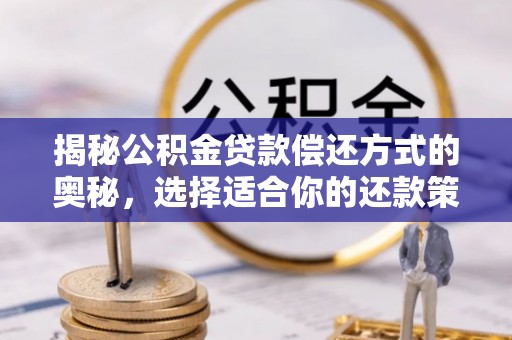 噶尔揭秘公积金贷款偿还方式的奥秘，选择适合你的还款策略